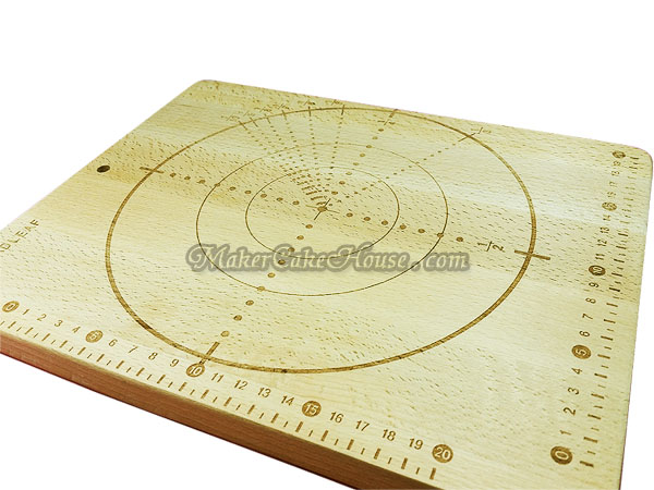 กระดานไม้นวดแป้ง / เขียงรองตัดแบ่งเค้ก