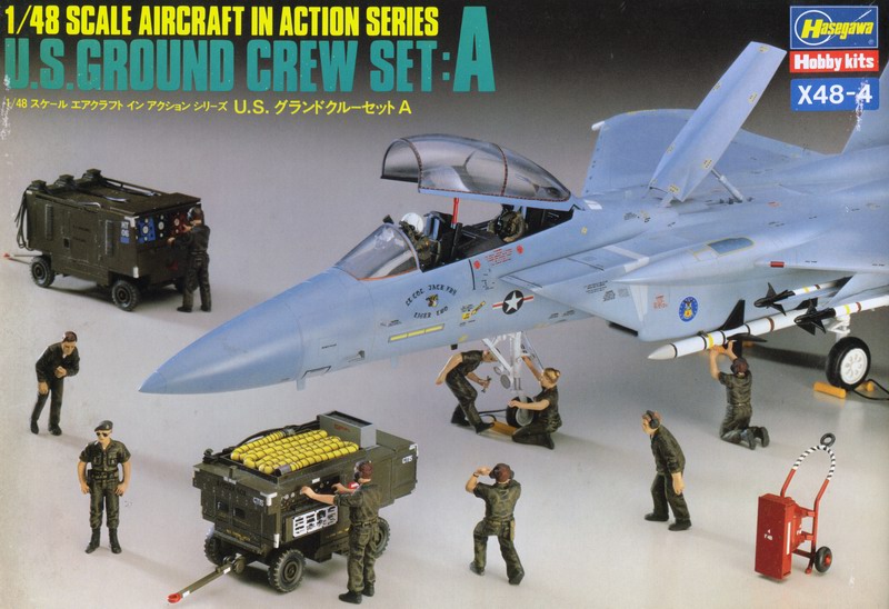 1/48 U.S. Ground Crew Set A