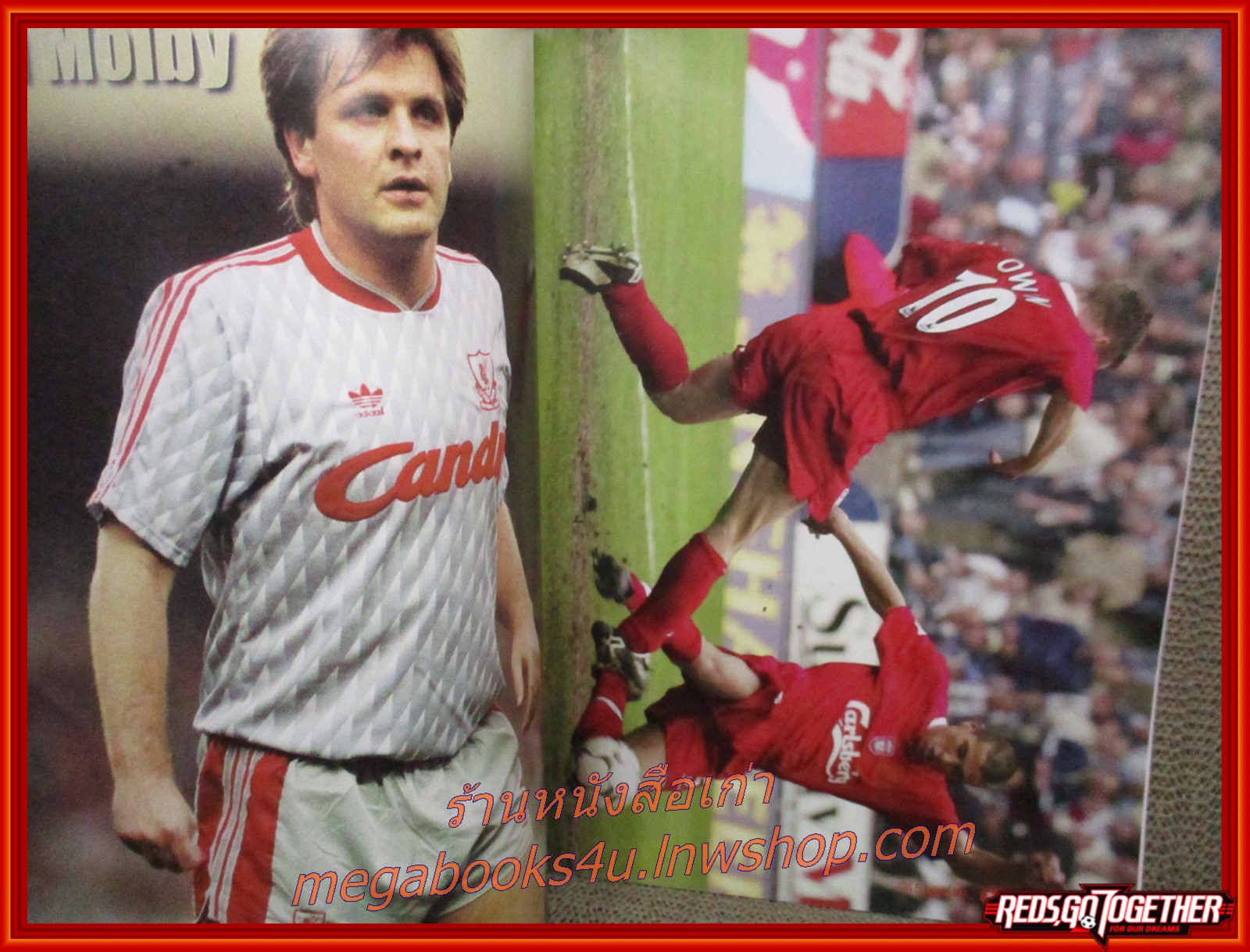 นิตยสารลิเวอร์พูลรายเดือน ฉบับที่89 ปี25456 มีโปสเตอร์ขนาดใหญ่