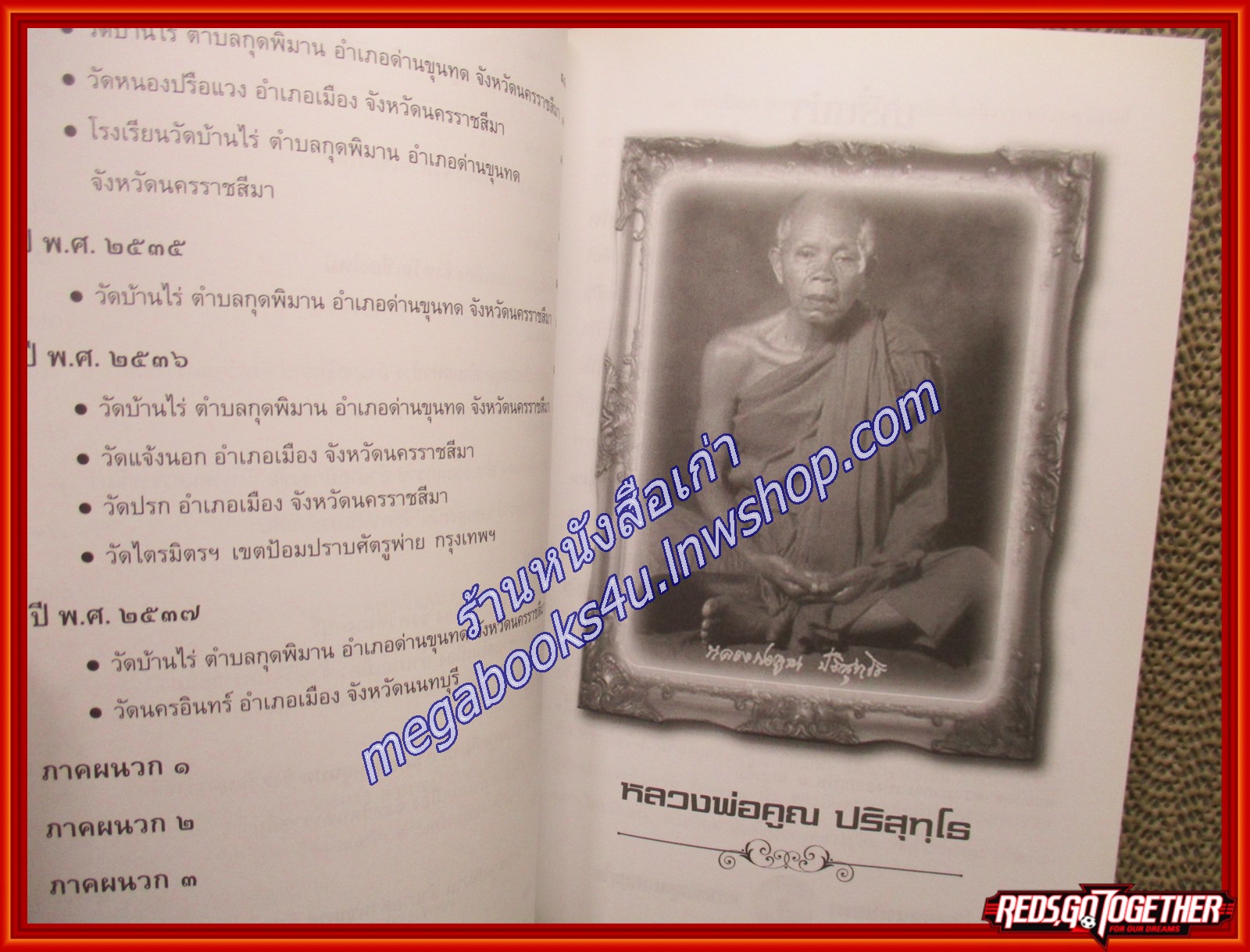 สุดยอดพระปิดตาหลวงพ่อคูณ ปริสุทโธ ผู้เขียน จักษพรรณ์ ธาระวาณิช (หนังสือใหม่) (สภาพ 95%)