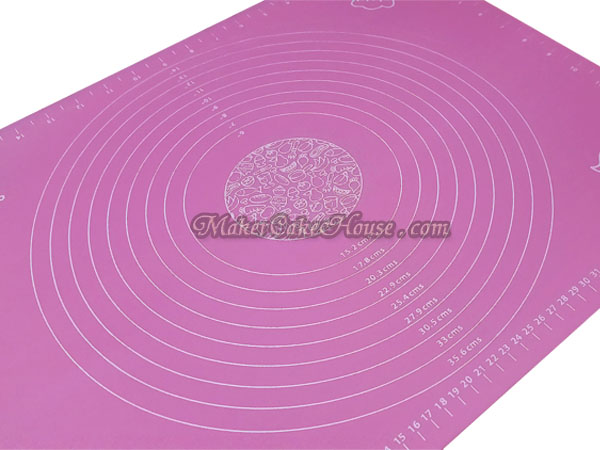 แผ่นซิลิโคนรองนวด ( ใหญ่ ) สามารถวัดขนาด