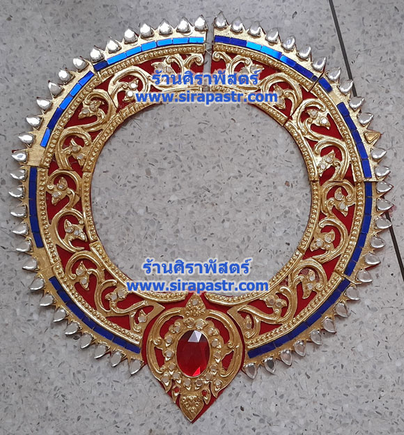 กรองคอ-รองผ้าแดง [มือสอง-ขายตามสภาพ/ติดต่อร้าน]