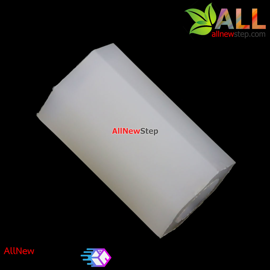 เสาน็อตไนลอน NUT Nylon M3 ขนาด 10mm สีขาว จำนวน 1 ชิ้น