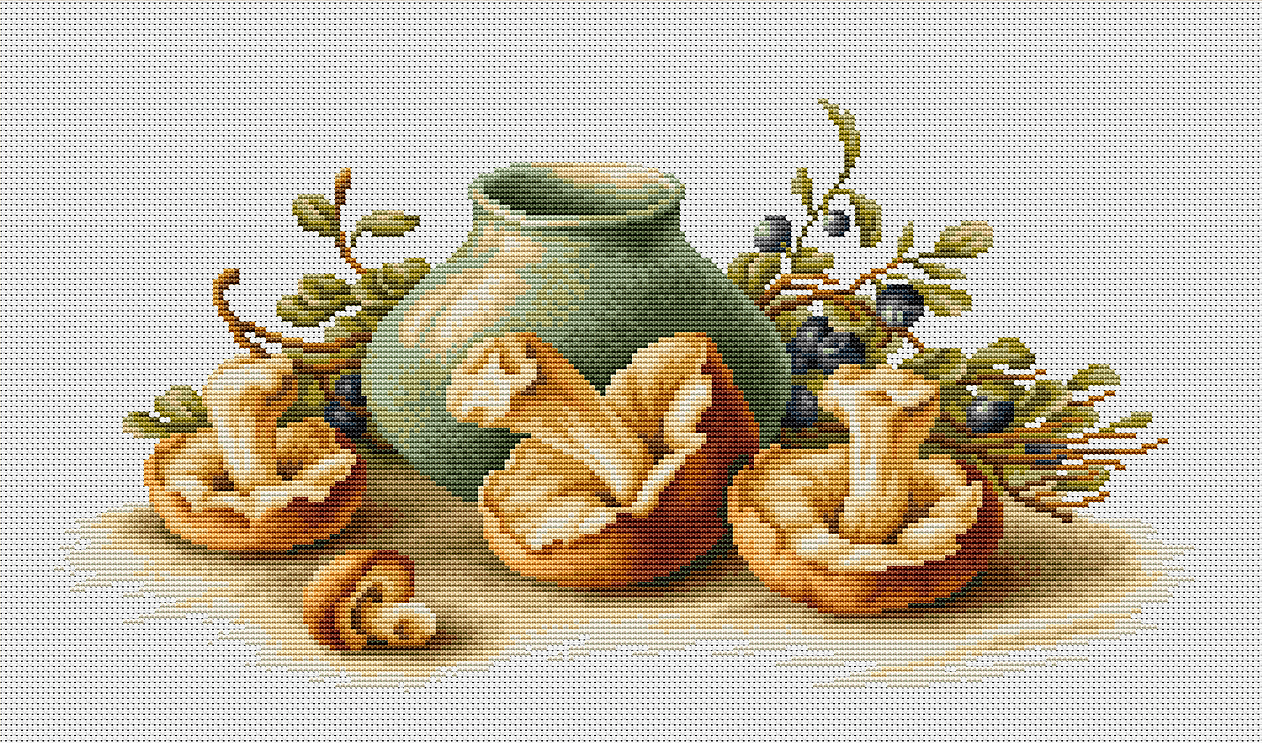 Luca-S Still Life with mushrooms
