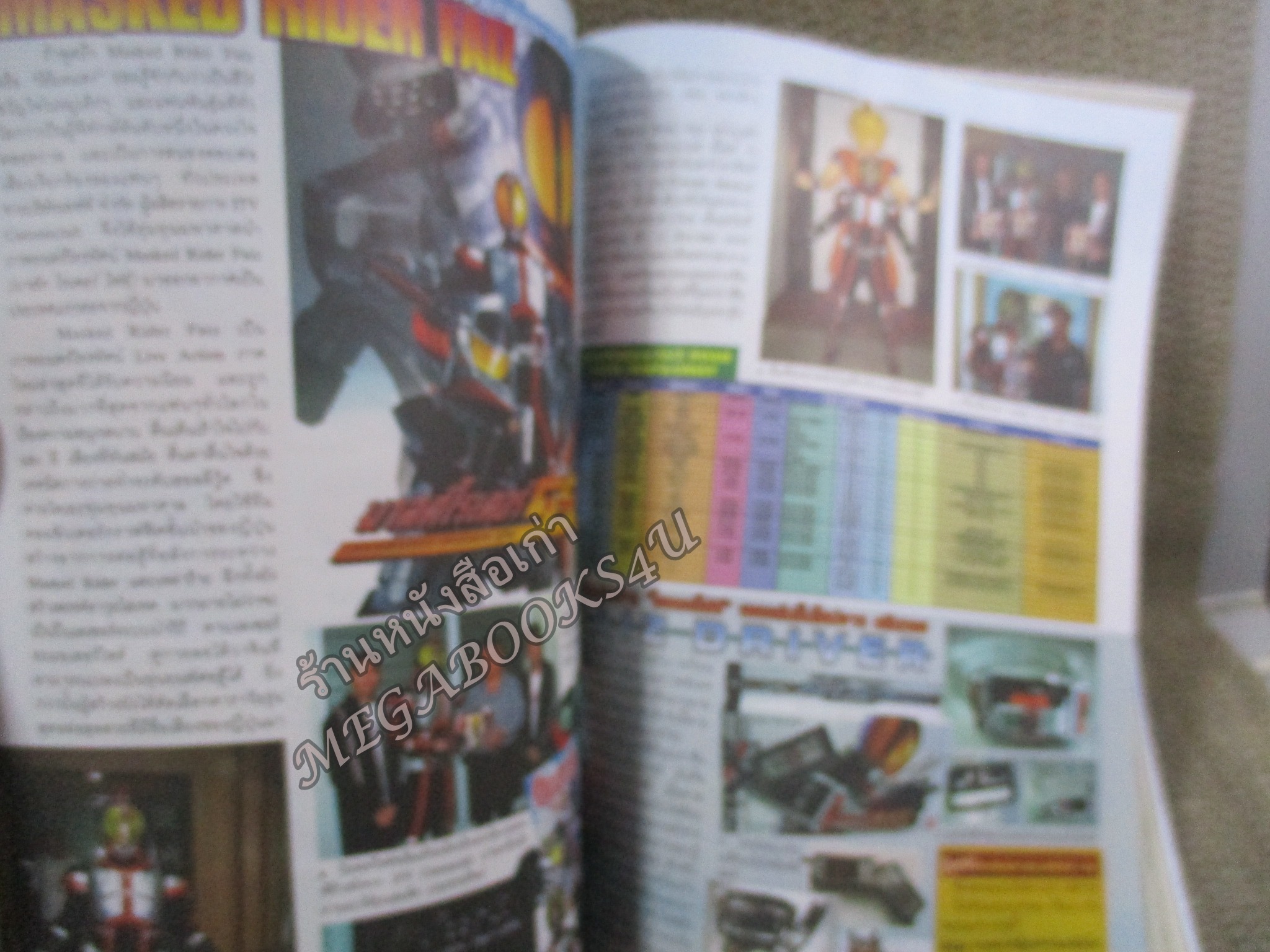 ทีวีแมกกาซีน ฉบับที่ 161 ปี2005 สภาพดี---MASKED RIDER FAIZ, INUYASHA