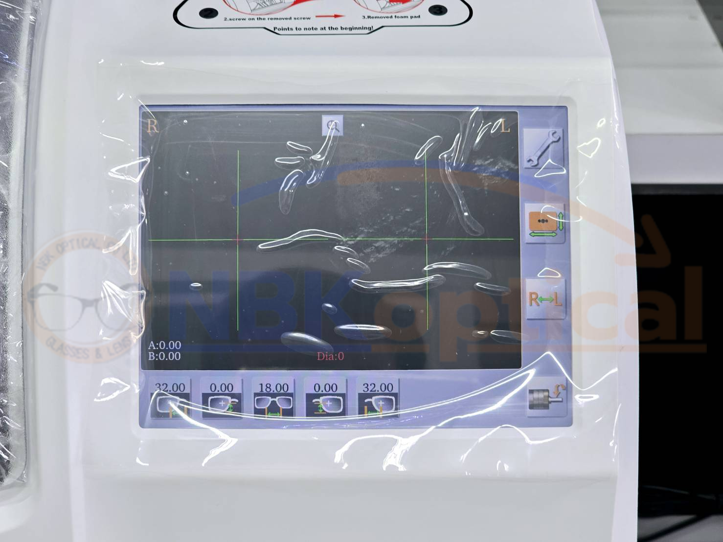 SJG-1000AK Full automatic Edger machine เครื่องเจียรเลนส์ออโต้ไม่เจาะบล็อก