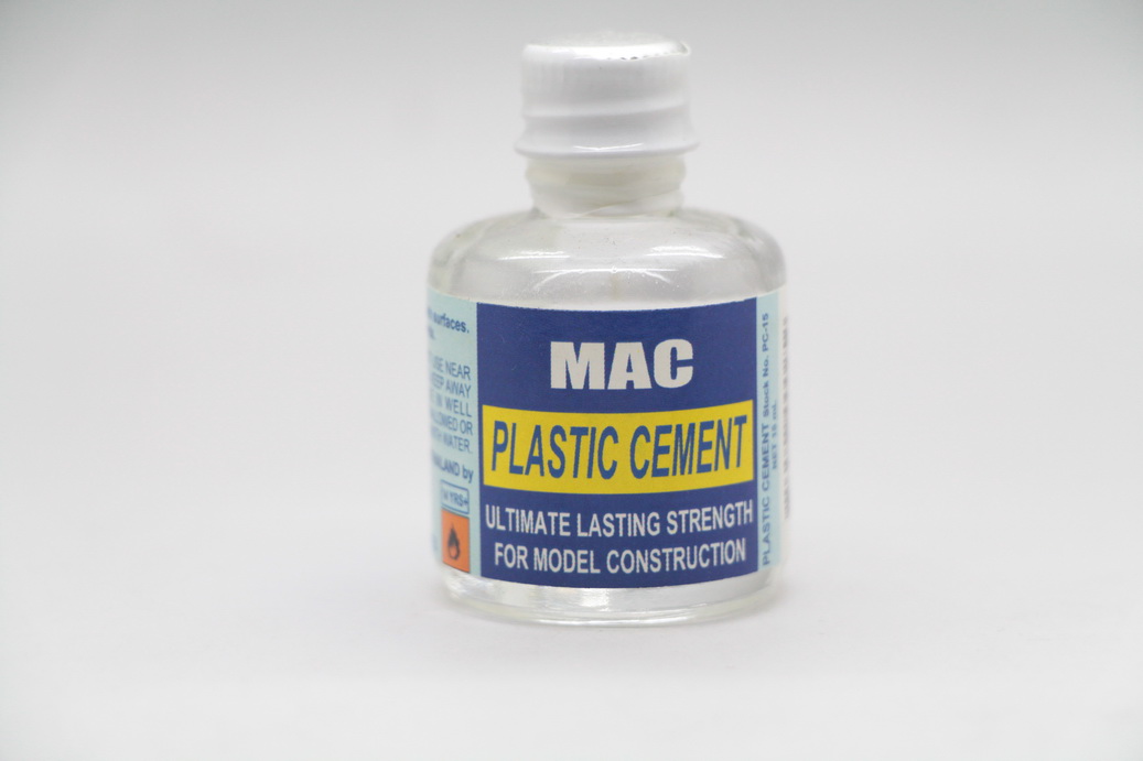 กาวเชื่อมพลาสติก MAC PLASTIC CEMENT ขนาด 15 ml.