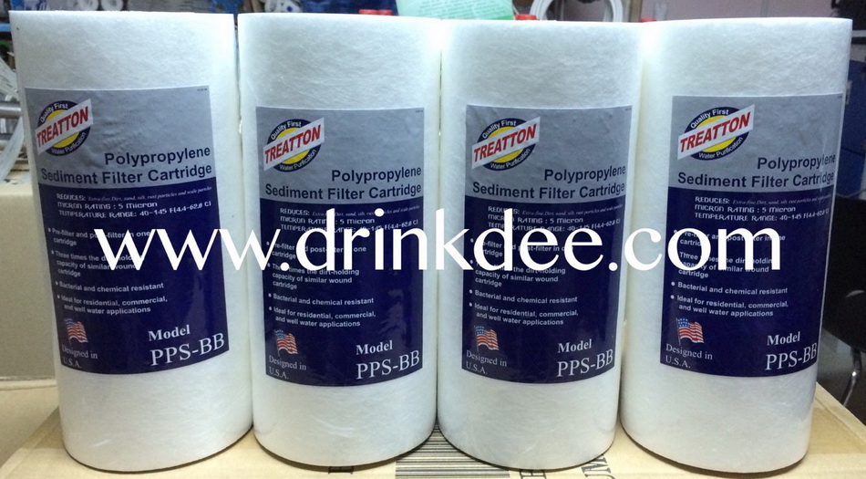 ไส้กรองใยสังเคราะห์ PP Big Blue TREATTON 10 นิ้ว