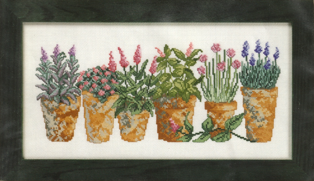 Pemin ชุดปัก Flower Pots