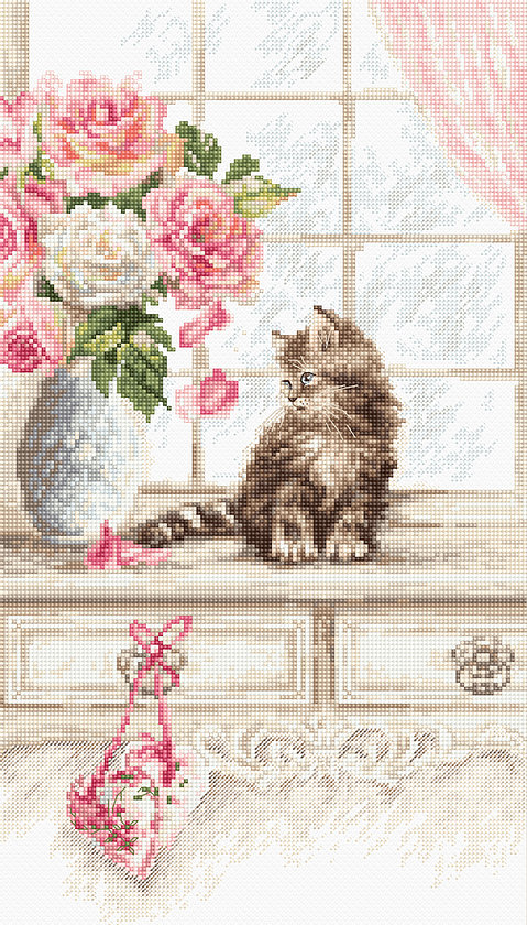 Letistitch ชุดปัก Kitten