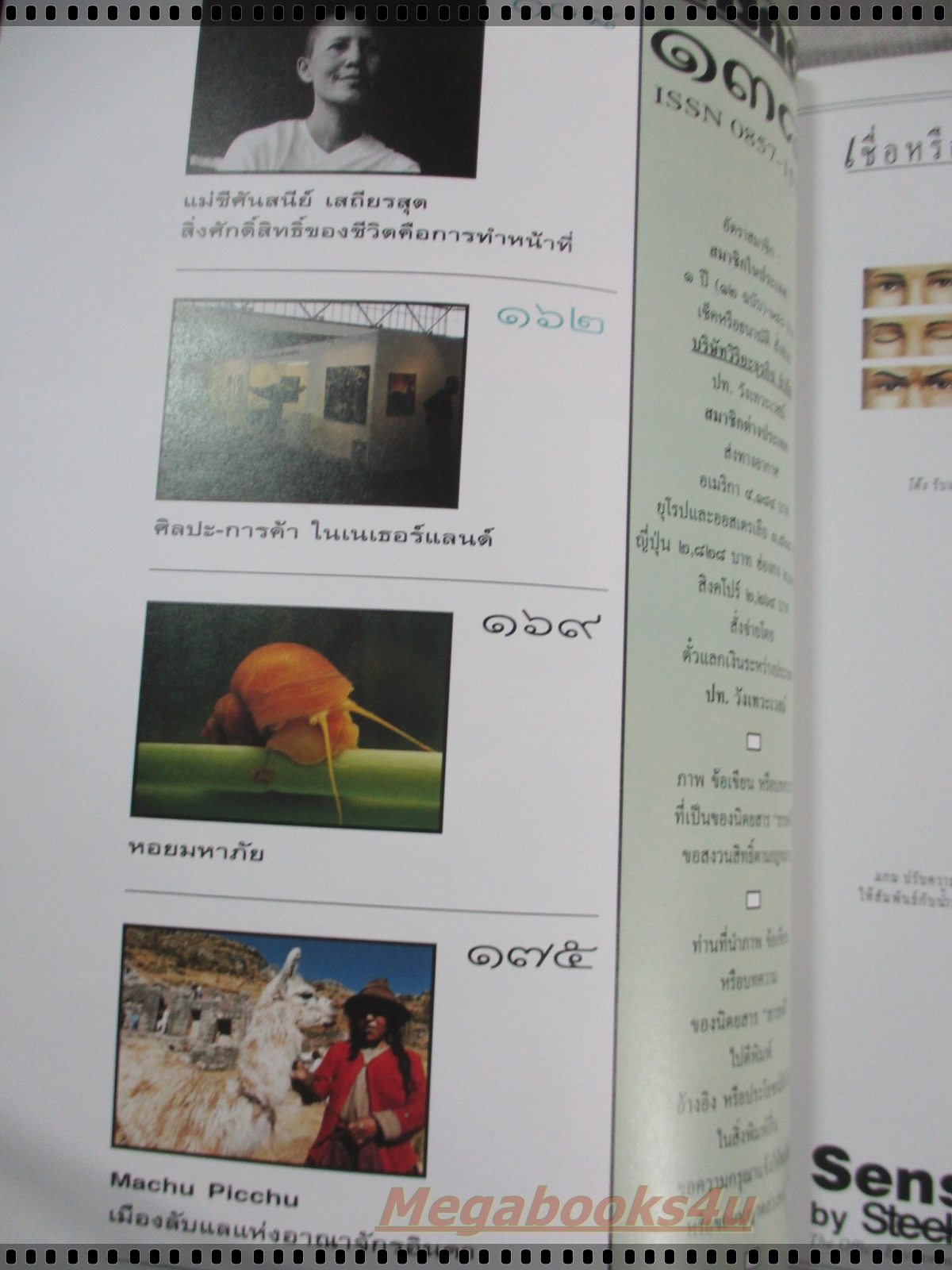 นิตยสารสารคดี ฉบับที่138 สิงหาคม 2539 ปีที่12 สุนัขทหาร,แร้ง,วานูอาตู,อินคา