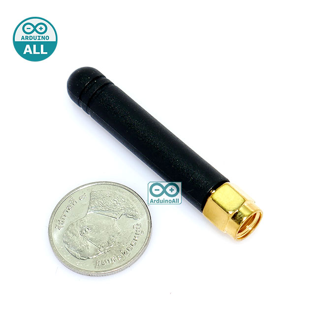GSM 3G 2g CDMA GPRS omni gain antenna SMA 2db หัวต่อตัวเมีย