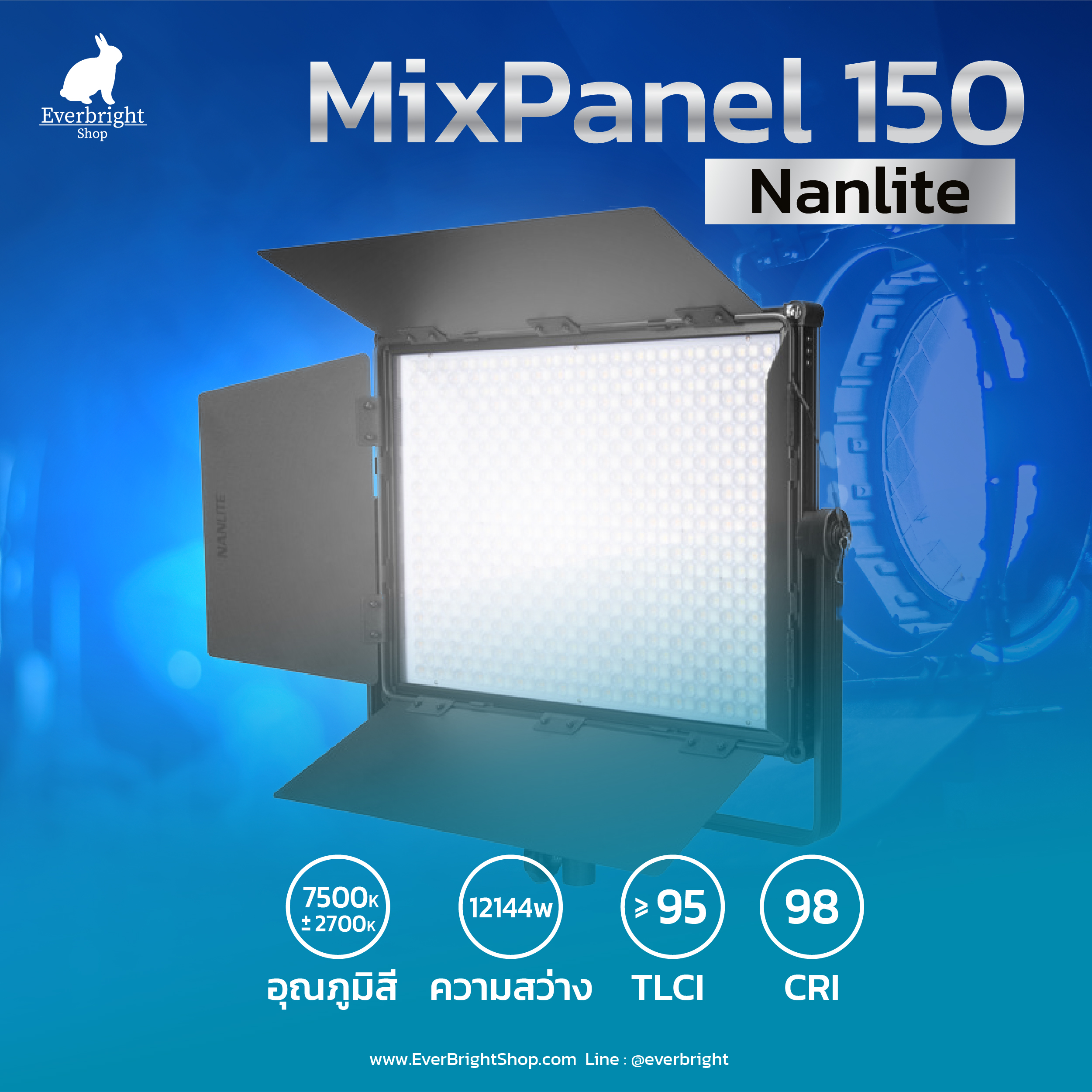 Nanlite MixPanel 150 RGBWW LED Panel