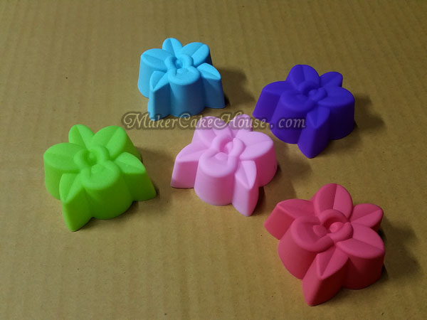 พิมพ์ซิลิโคนกล้วยไม้เดี่ยว 5 cm. ( ราคา 12 ชิ้น )