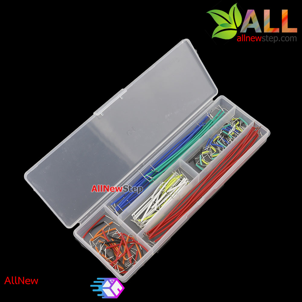 สายไฟ jumper 140 ชิ้น พร้อมกล่อง 140pcs Jump Wire Kit with Box