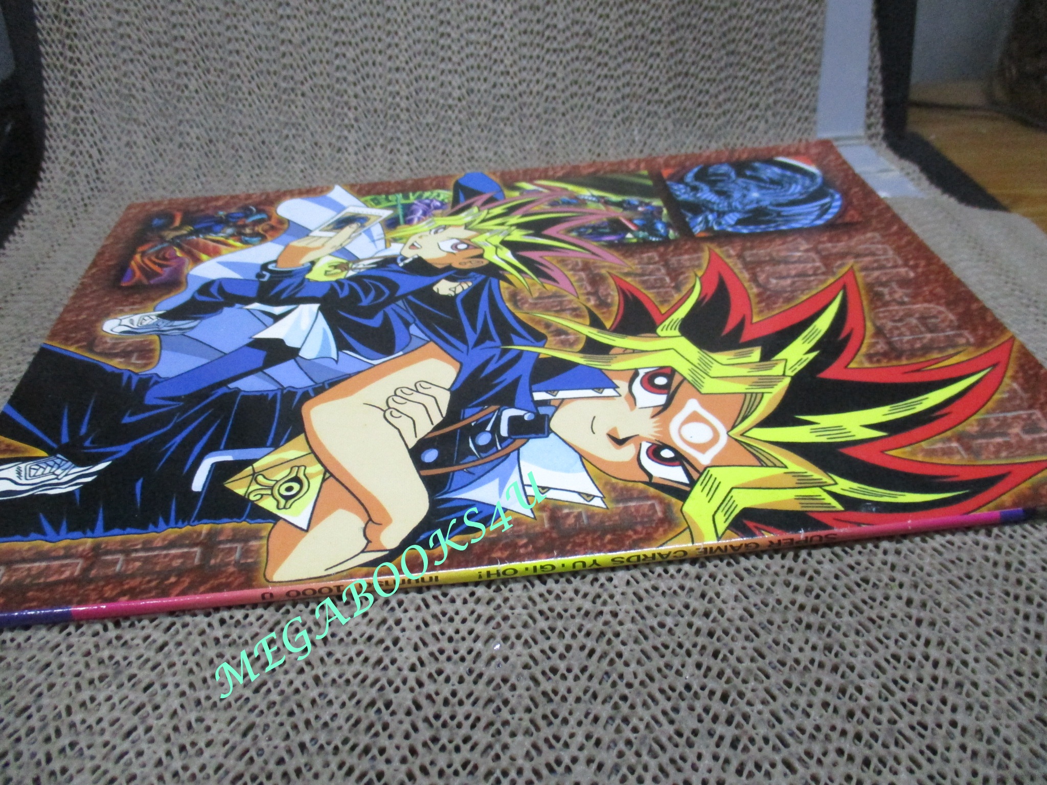 หนังสือคู่มือเฉลยเกมส์ YU-GI-HO เกมการ์ด1000ปี