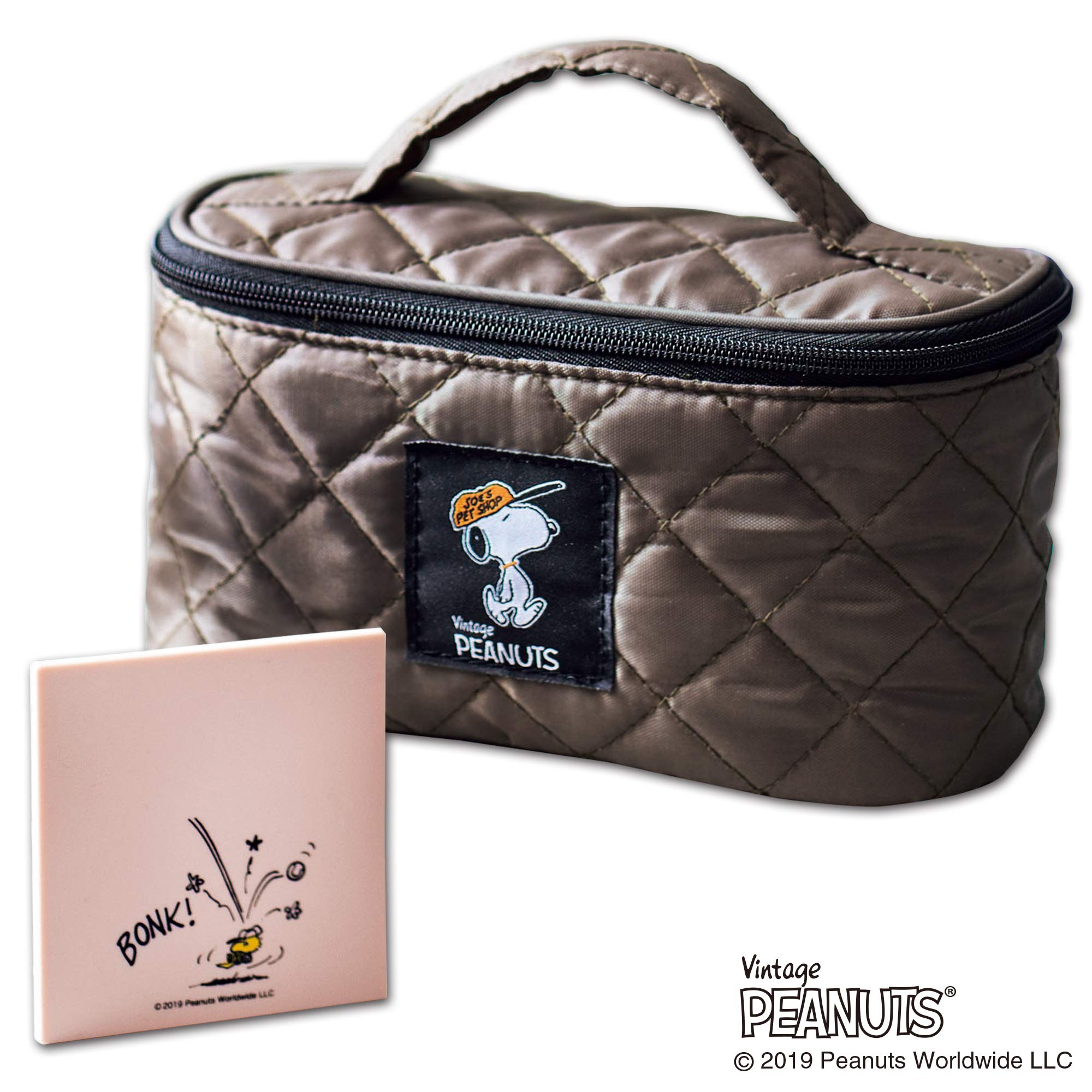 ❌เลิกจำหน่าย❌ Snoopy Vanity Pouch กระเป๋าเครื่องสำอาง (เฉพาะกระเป๋าไม่มีกระจก)
