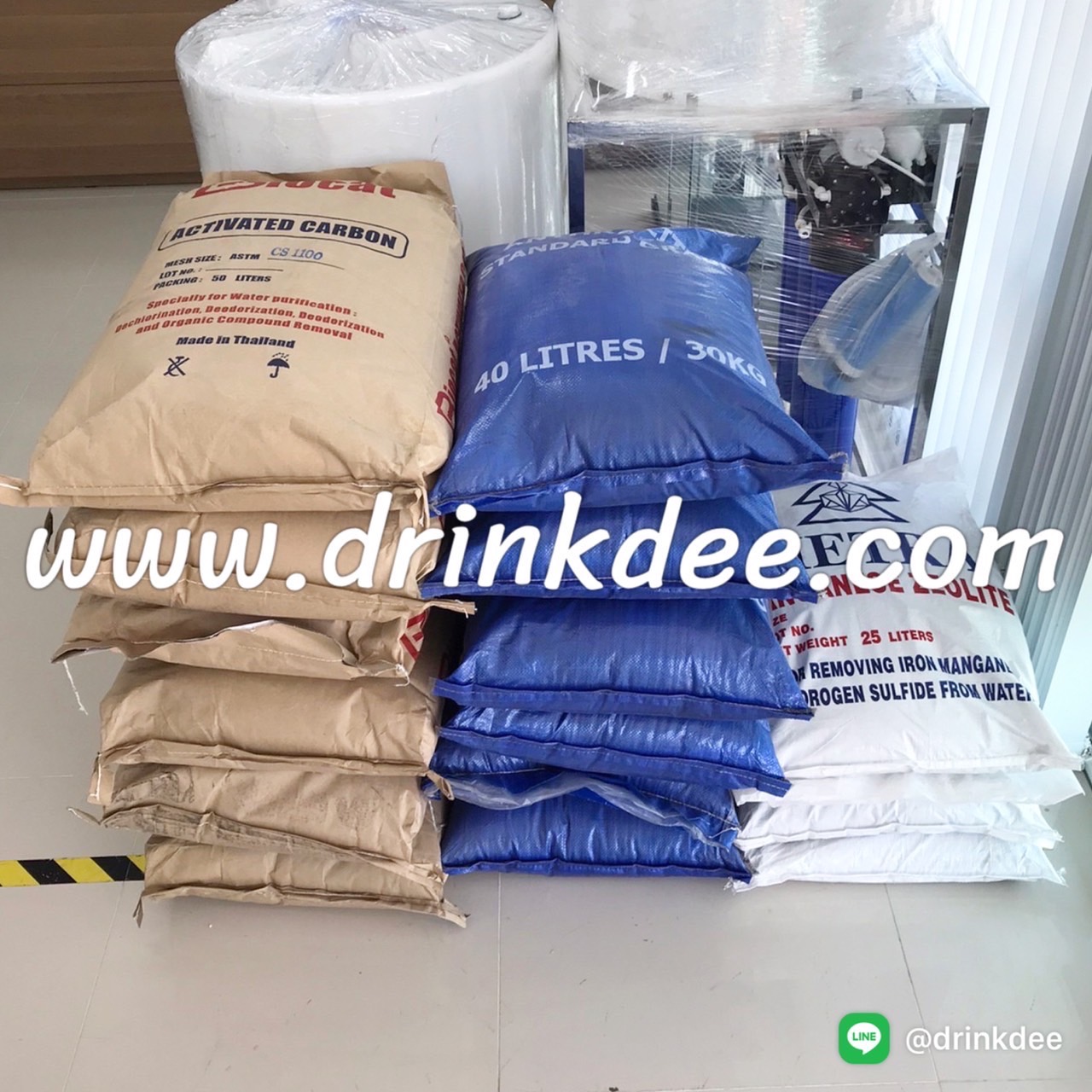 สารกรองแอนทราไซท์ ANTHRACITE