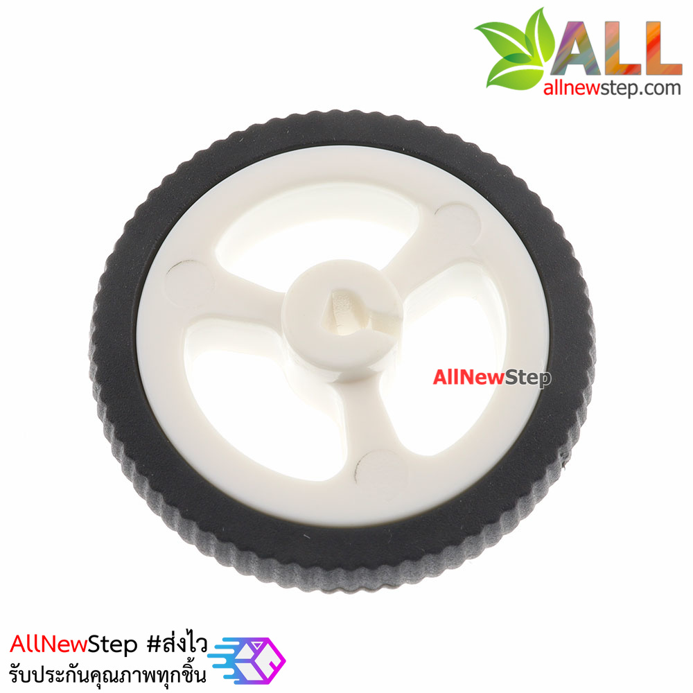 ล้อรถสำหรับมอเตอร์ N20 mini Q car N20 motor rubber wheel