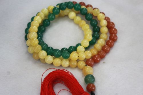 สร้อยประคำหิน 3 สี