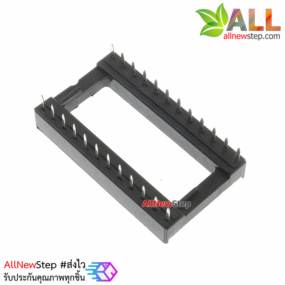 Socket IC 24 ขาแบบกว้าง socket 24p