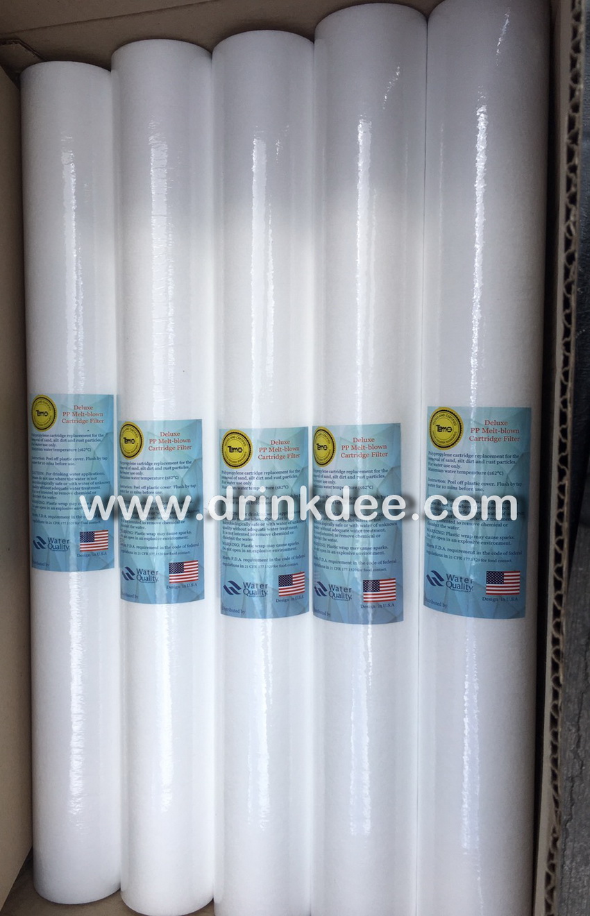 ไส้กรอง (PP) ทุกยี่ห้อ แล้วแต่ Lot 20 นิ้ว