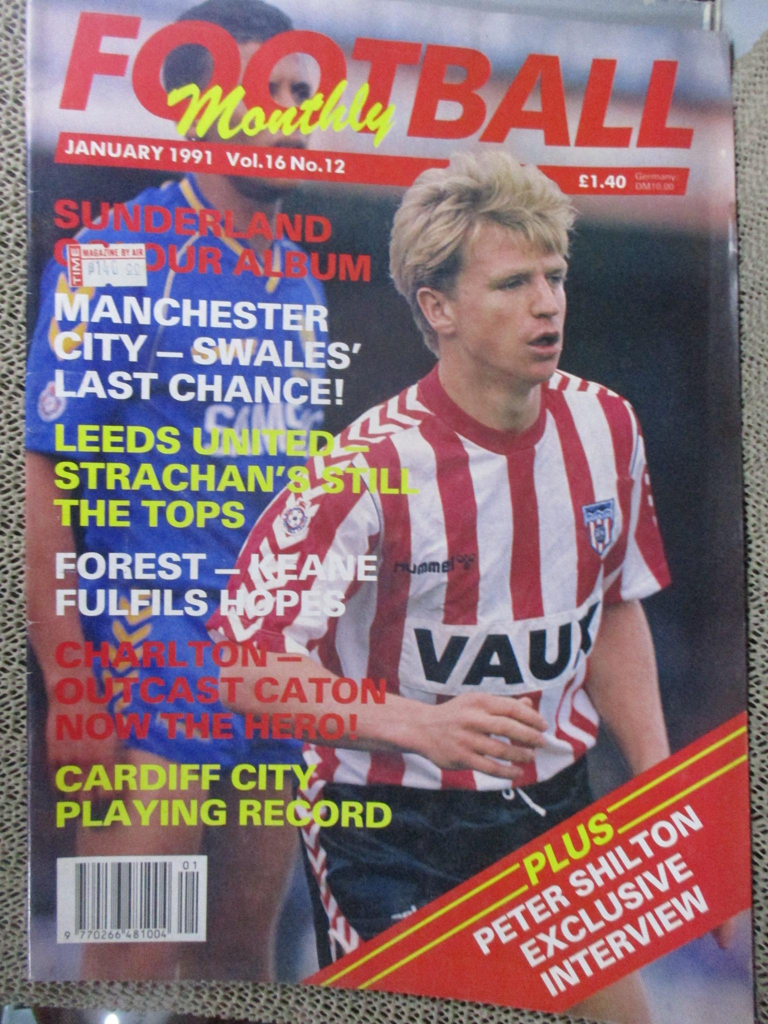 FOOTBALL MONTHLY VOL.16 NO.12 ---สตาร์ซอคเกอร์ ฟุตบอล