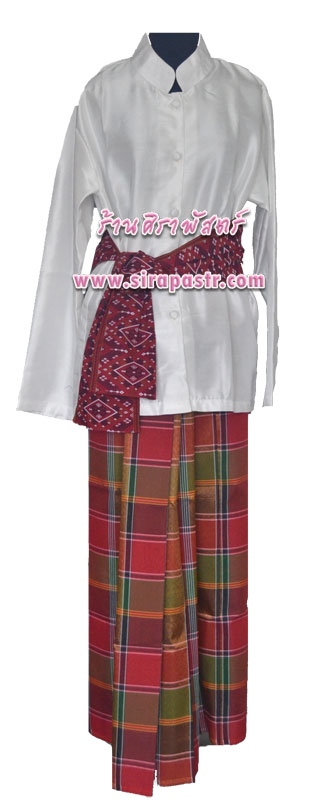 ชุดภาคอีสาน-ชาย (เสื้อฯ รอบอก 42 นิ้ว / 48 นิ้ว *รายละเอียดในหน้าสินค้า)
