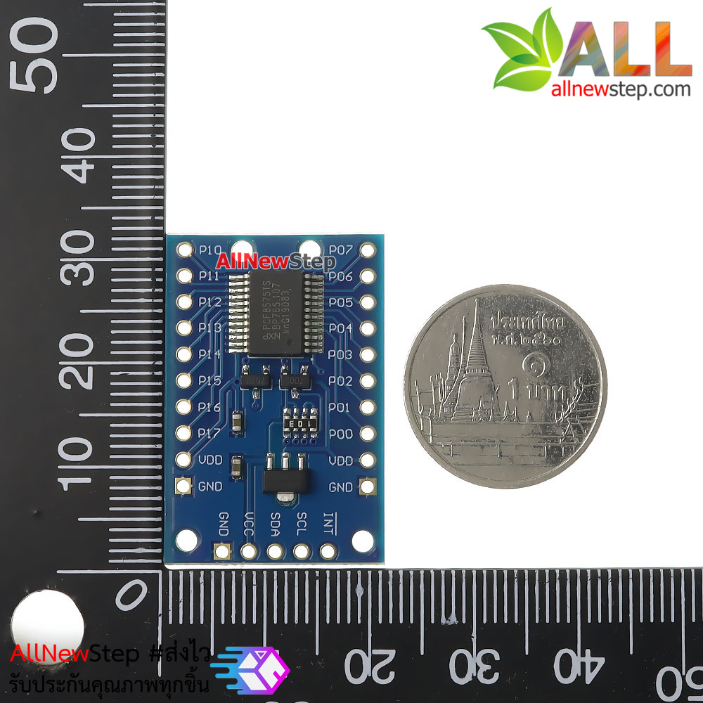 โมดูล PCF8575 module สำหรับขยายขา IO 16 ช่อง แบบ i2c PCF8575 MODULE EXTENDED IO PORT