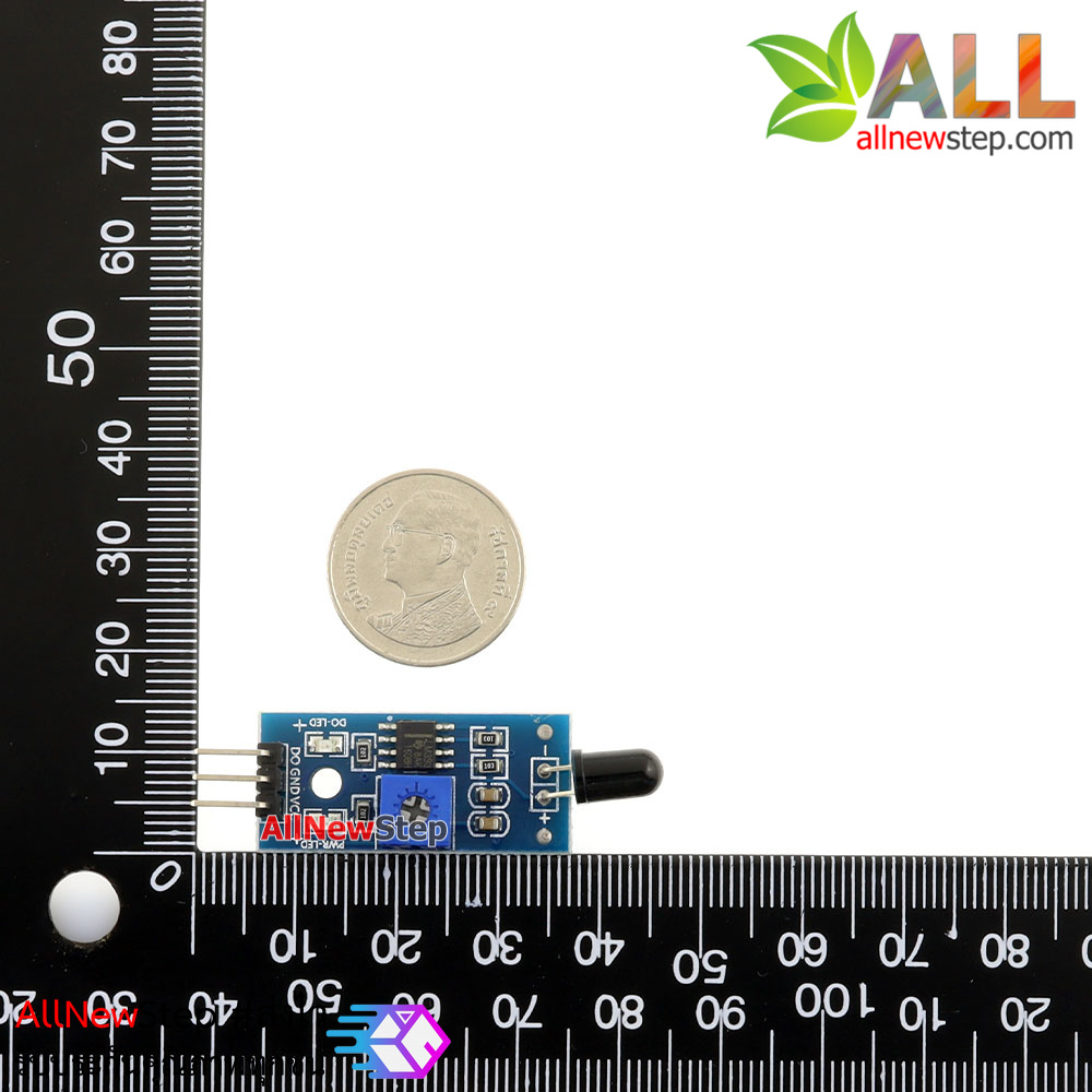 โมดูลตรวจจับเปลวไฟ Flame Sensor Module