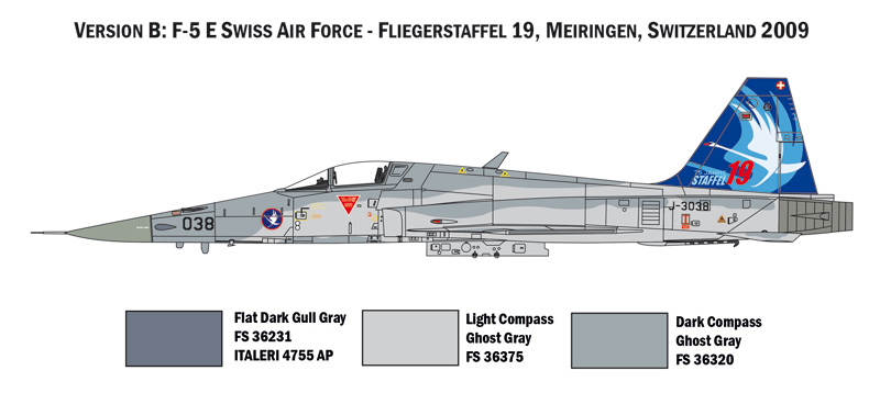 1/72 F-5E SWISS AIR FORCE