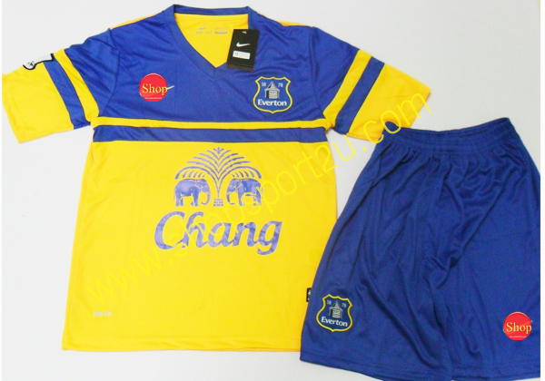 ชุดฟุตบอล เอฟเวอร์ตัน ทีมเยือน ฤดูกาล 2013 -2014