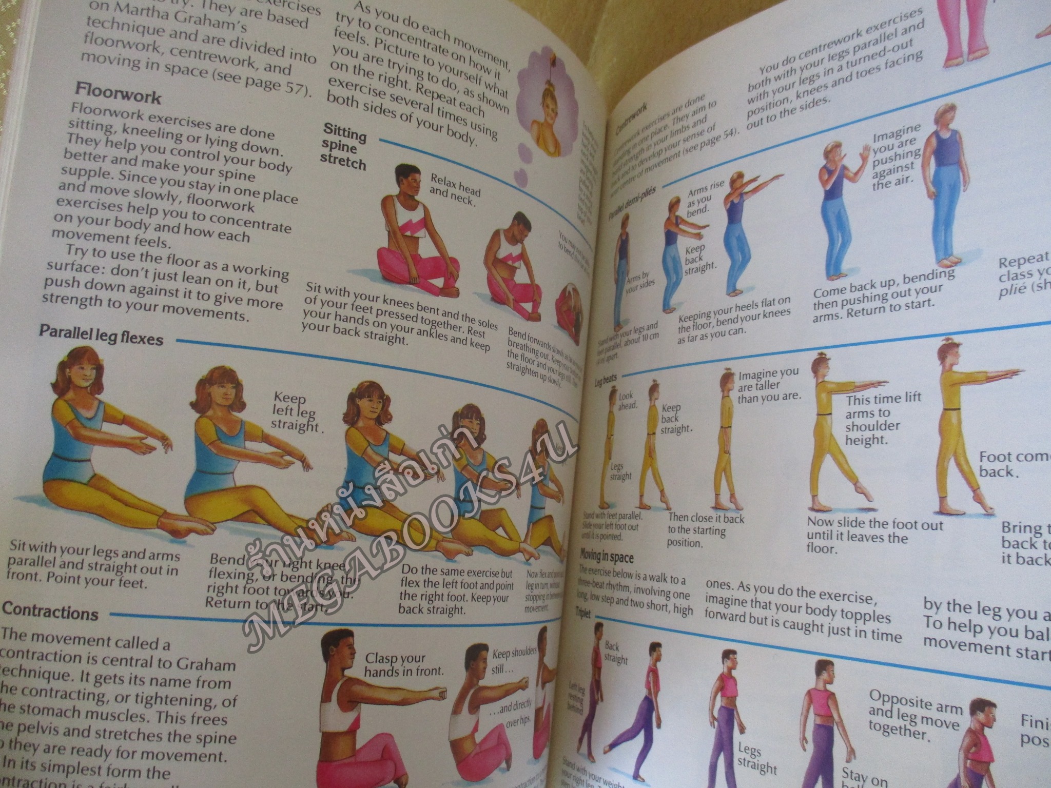 หนังสือคู่มือการเต้นบัลเล่ย์ BALLET&DANCE