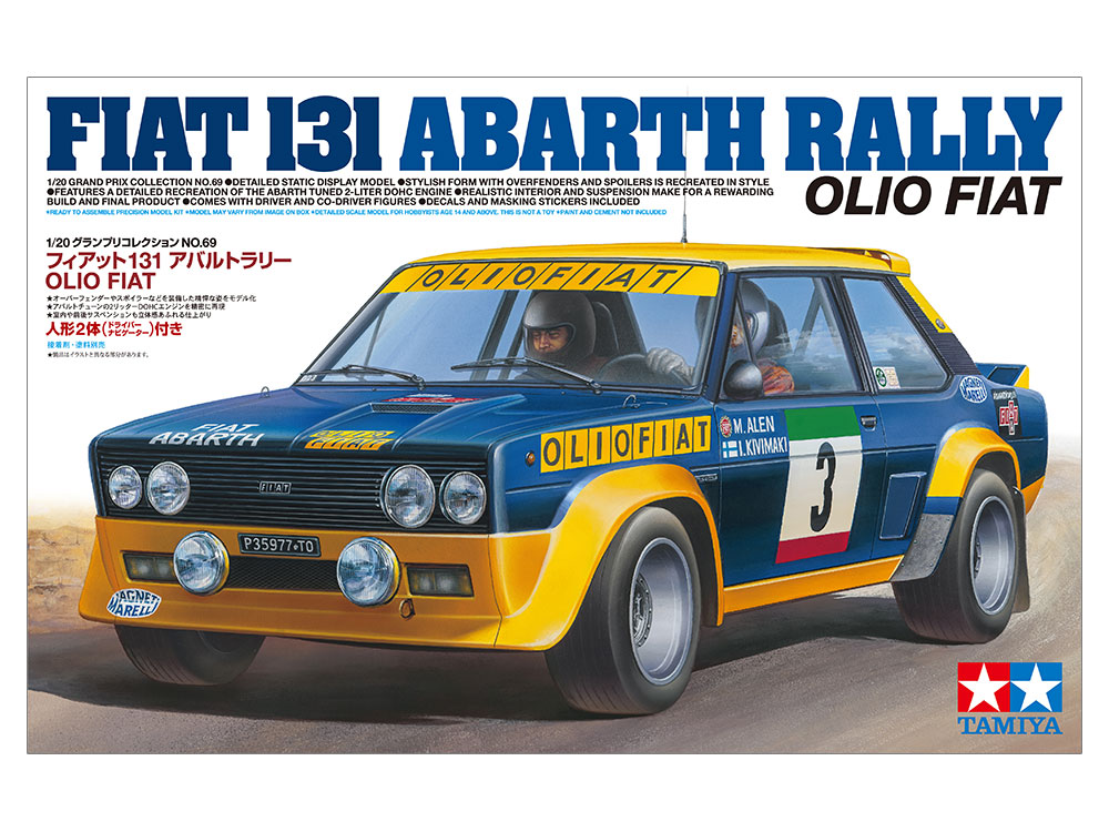 1/20 Fiat 131 Abarth Rally Olio Fiat