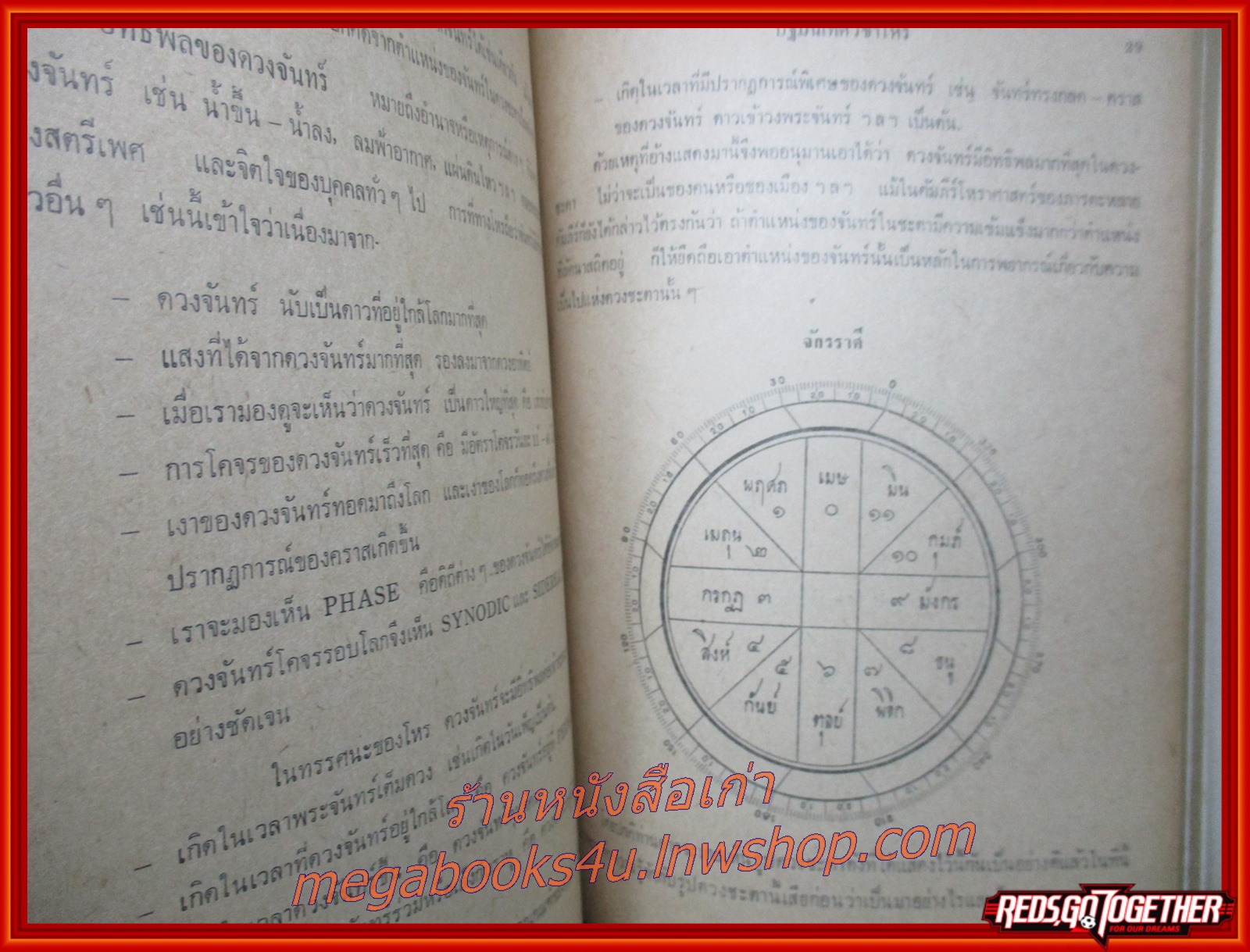 โหราศาสตร์ ภารตะ-ไทย ของอาจารย์ ปรเมศวร์ วัชรปาณ ฉบับที่ 1-5 ปี 2518 ตำหนิ สันปก กระดาษเคลือบเริ่มหลุดร่อนประปราย