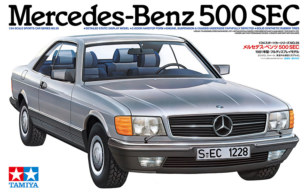 1/24 Mercedes-Benz 500 SEC