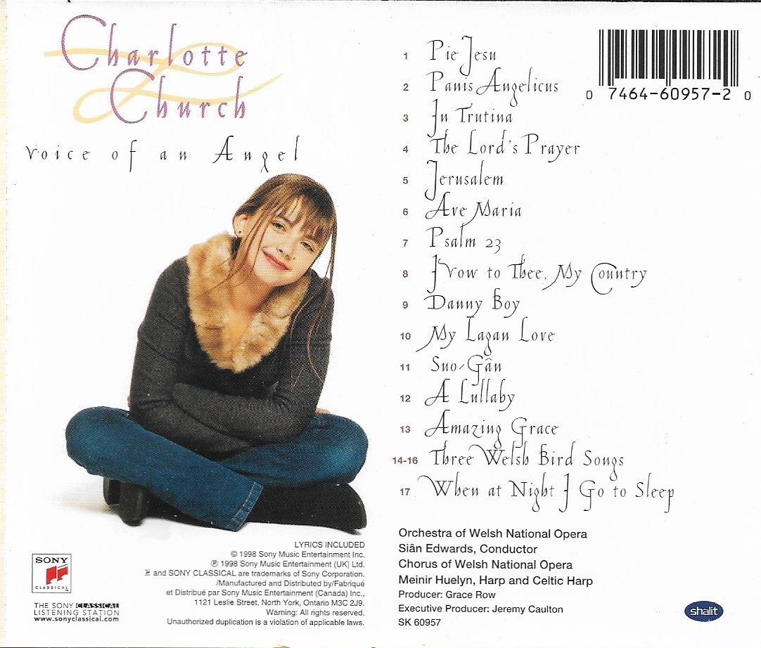 Used CD,Charlotte Church - Voice of An Angel (C)(1998)