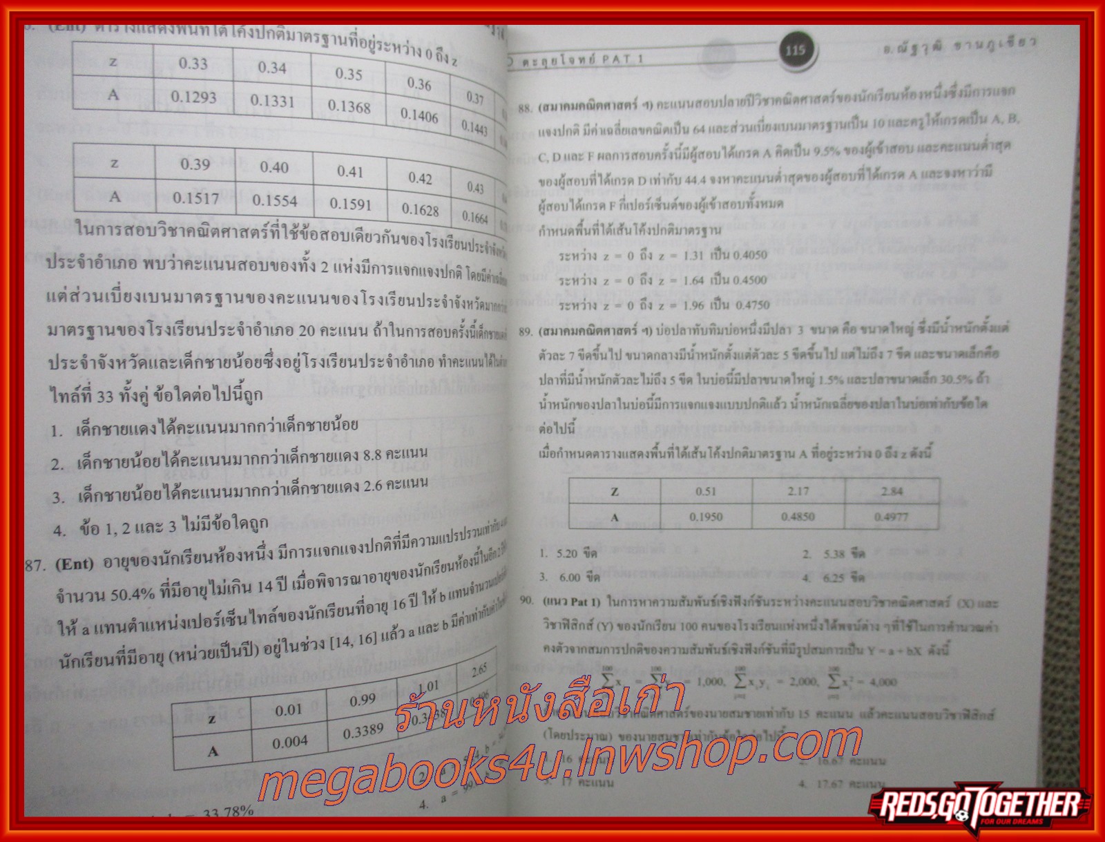 HI-SPEED GIFTED MATH ลุยโจทย์ MATH ADMISSIONS: PAT 1 + กสพท. / เนื้อหาไม่มีรอยขีดเขียน สะอาด