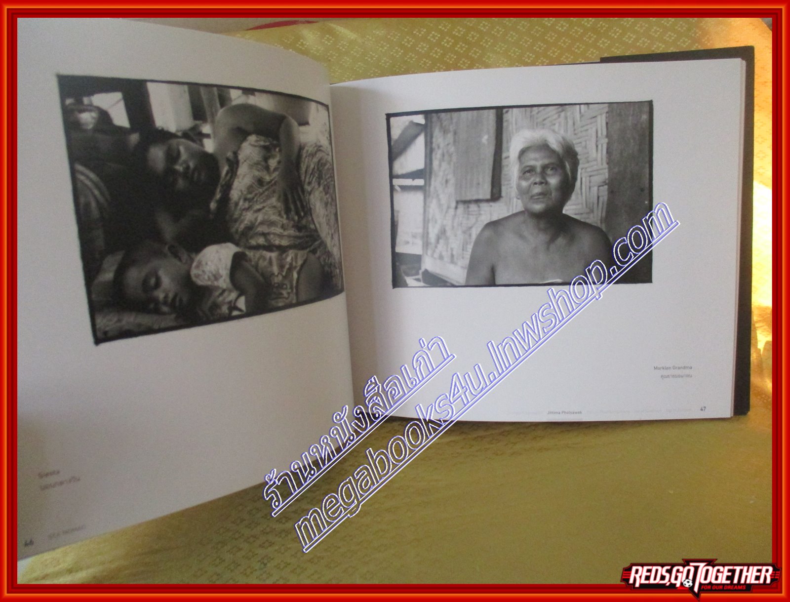 หนังสือภาพถ่าย เผ่าชน คน ทะเล โดย จิตติมา ผลเสวก