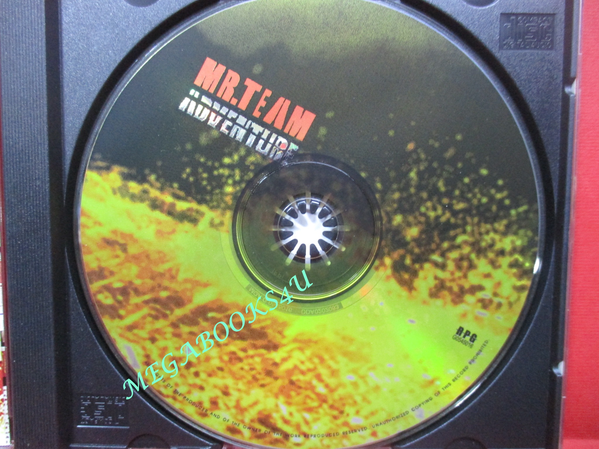 ซีดีเพลงไทยสากล MR.TEAM อัลบั้ม ADVENTURE // ปกสวย แผ่นสวย มีรอยนิดเดียว