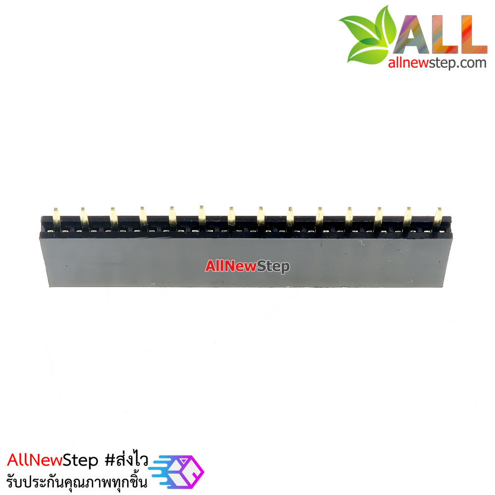 Pin header Single row 14p female 1x14P spacing 2.54mm จำนวน 1 ชิ้น