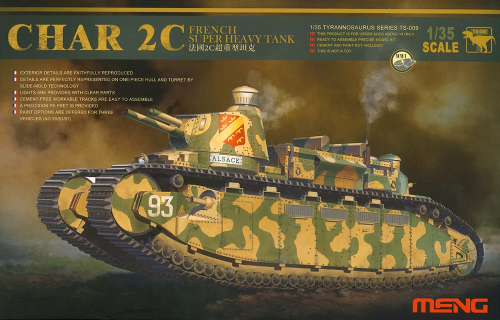 1/35 Char 2C French Super Heavy Tank