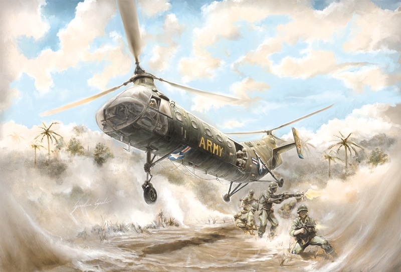 1/48 H-21C SHAWNEE "FLYING BANANA"