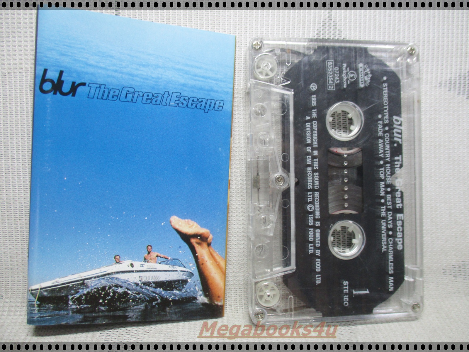 ขายเทปเพลงเก่า BLUR THE GREAT ESCAPE