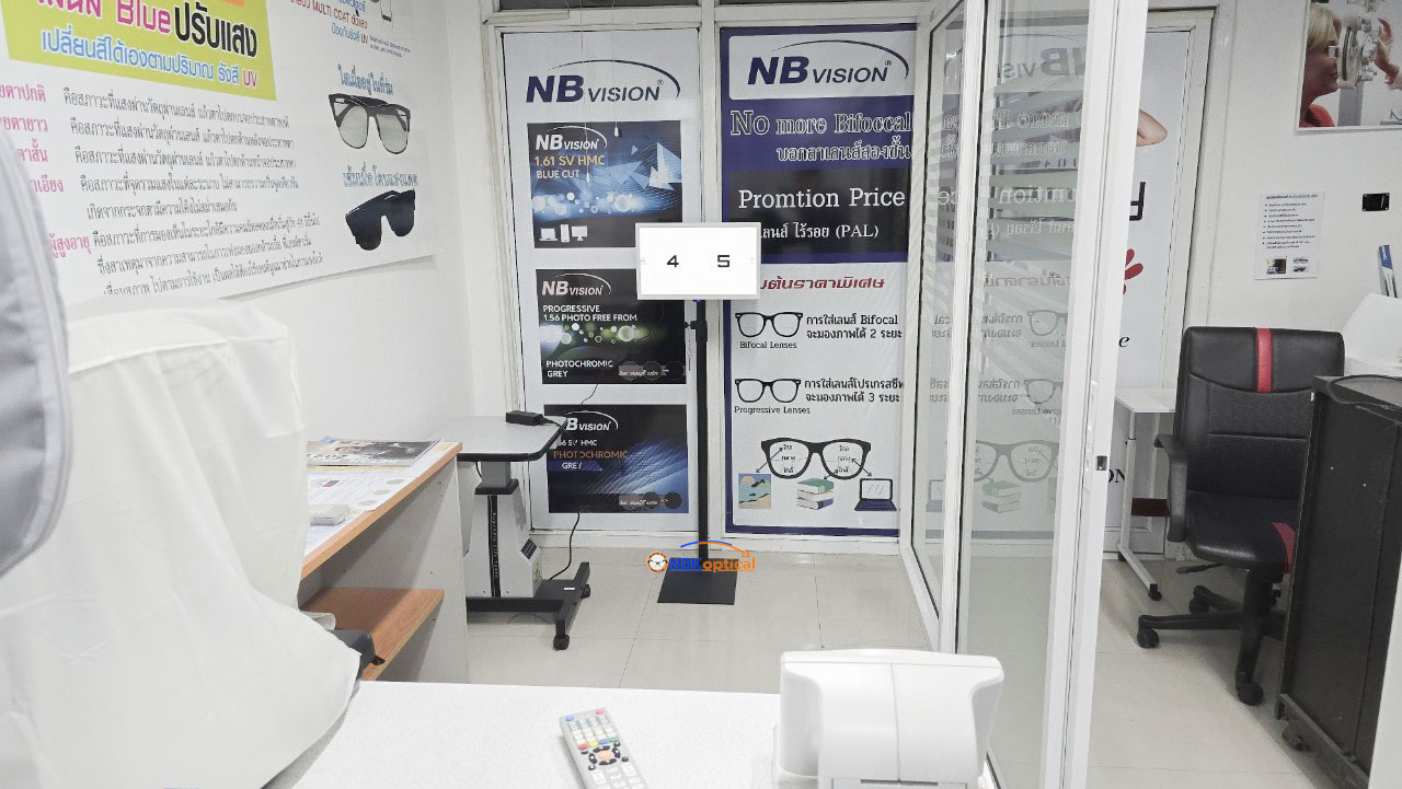 ขาตั้ง จอวัดสายตา LED Visual AUTO CHART