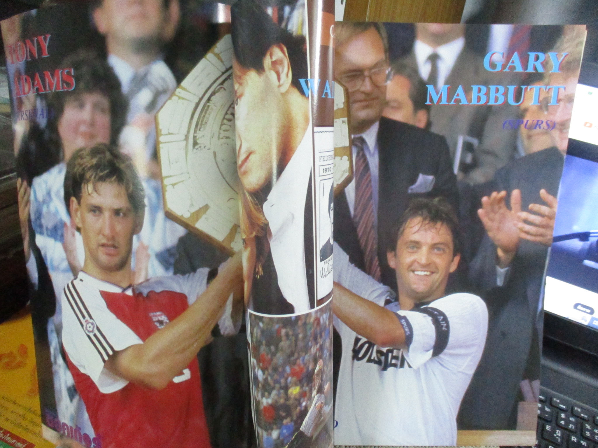 สตาร์ซอคเกอร์ ฉบับที่0722 ปี2534 ปก พอล เมอร์สัน หน้ากลาง โคเวนทรี / อาร์เซน่อล สเปอร์ ครอบแชมป์ร่วม