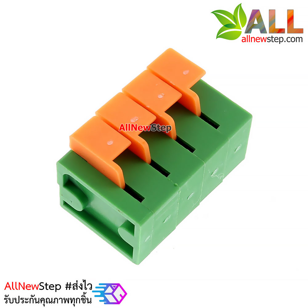 Terminal KF142V KF142R 5.08mm screw-free spring type PCB แบบ 4 ขาตรง