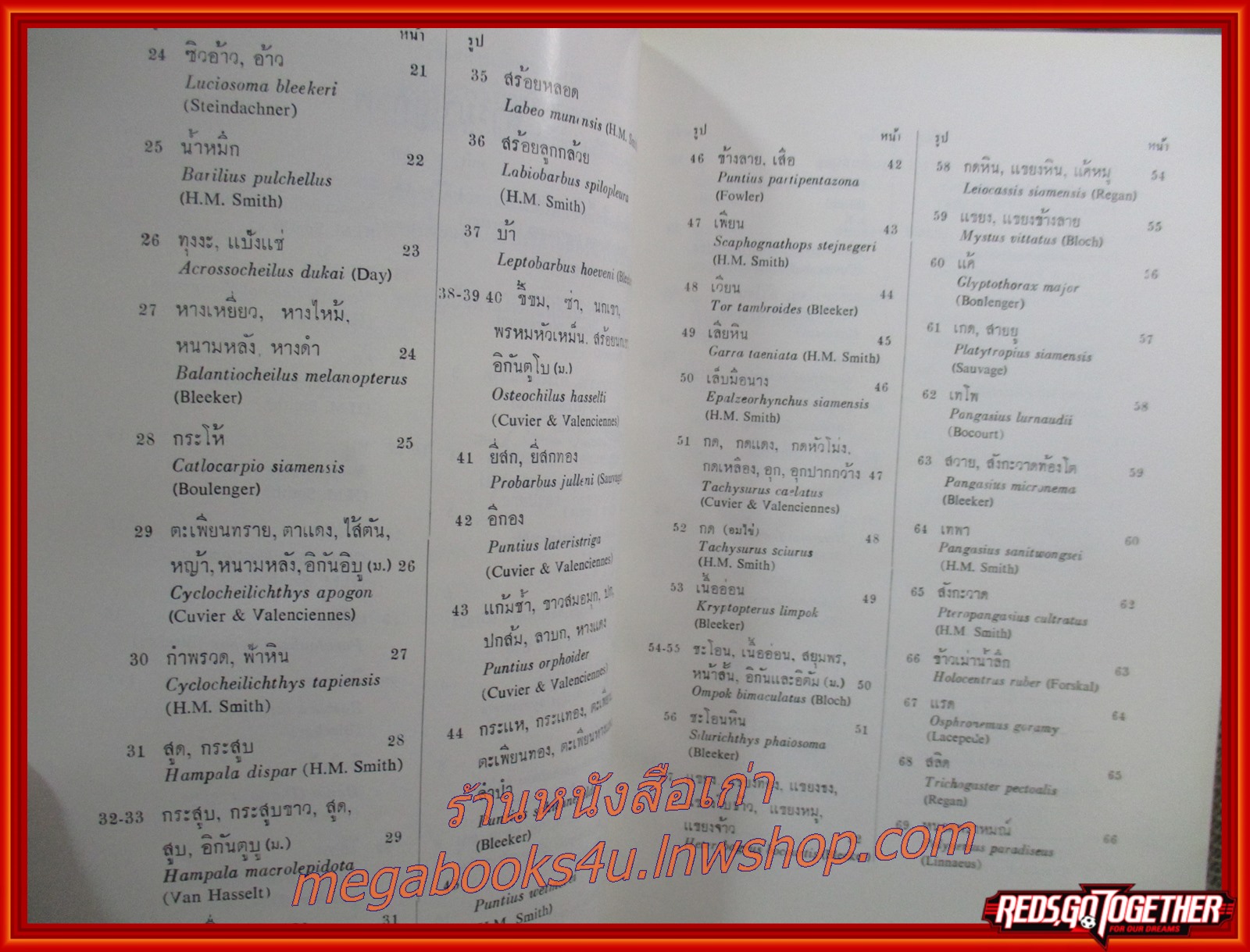 ปลาไทย อนุสรณ์งานพระราชทานเพลิงศพ หลวงมัศย์จิตรการ (ประสพ ตีระนันทน์)