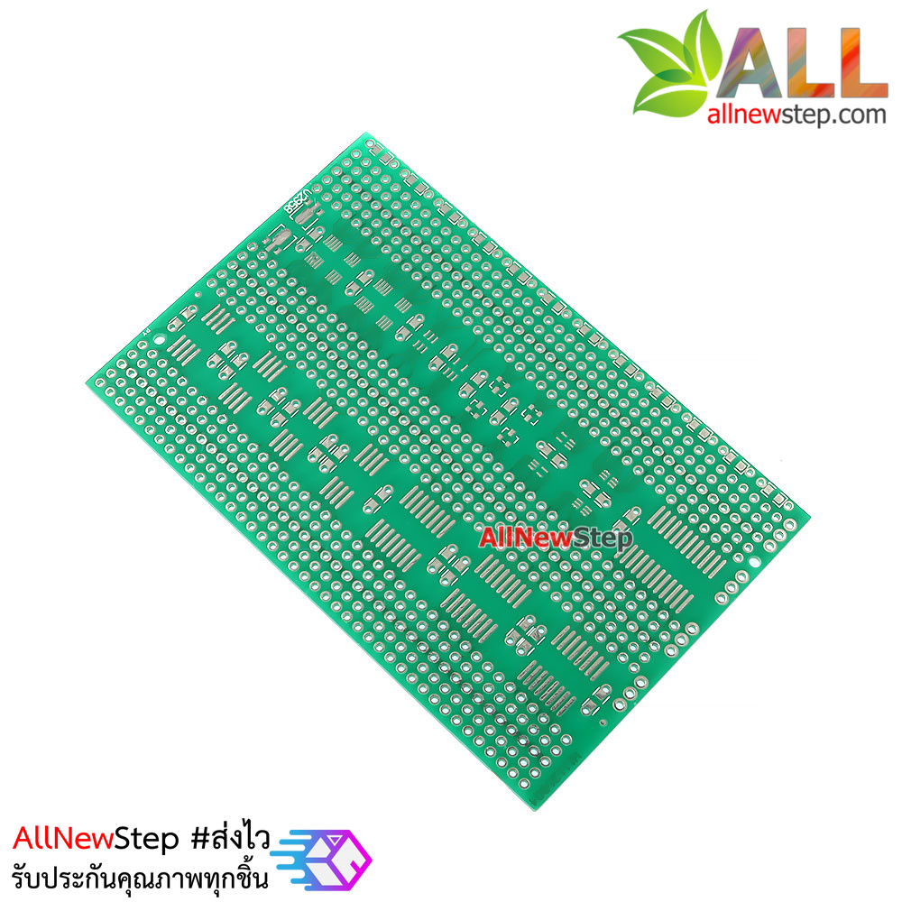 PCB แผ่นปริ้นอเนกประสงค์ขนาด 7x11cm single-sided multi-package SMD universal board