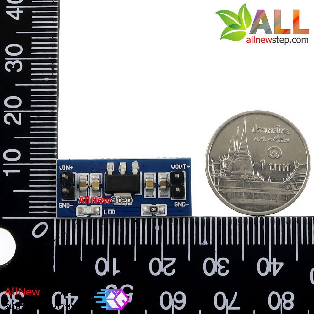 5.0-4.5 V to 2.5V power supply โมดูลวงจรเรกูเลต AMS1117 แปลงไฟจาก 5.0-4.5V เป็น 2.5V
